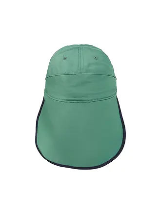 VAUDE | Casquette enfant Sahara IV avec protection de la nuque | dunkelgrün